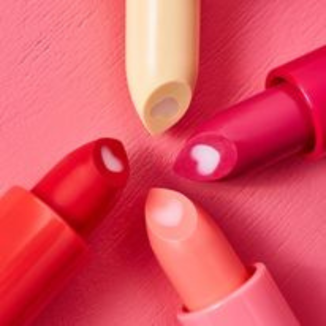 Bálsamo de Labios Heart Core Fruity Essence Gloss Cosmetics